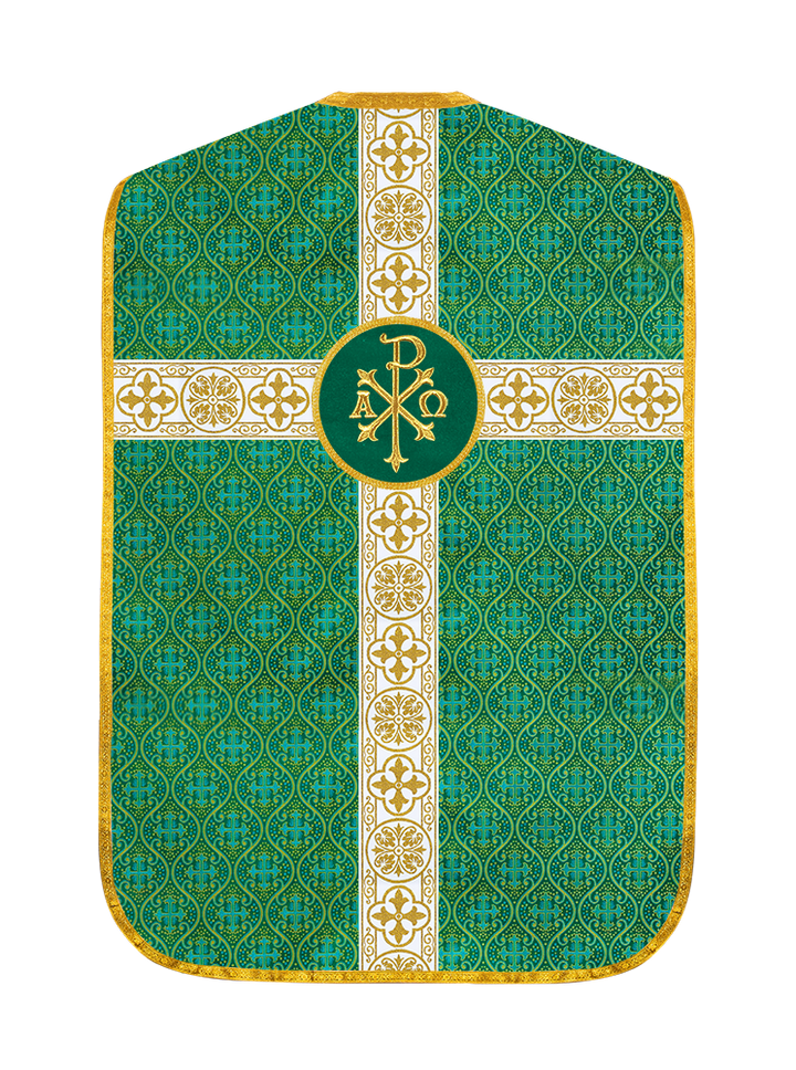 Roman Catholic Chasuble with Spiritual Motif