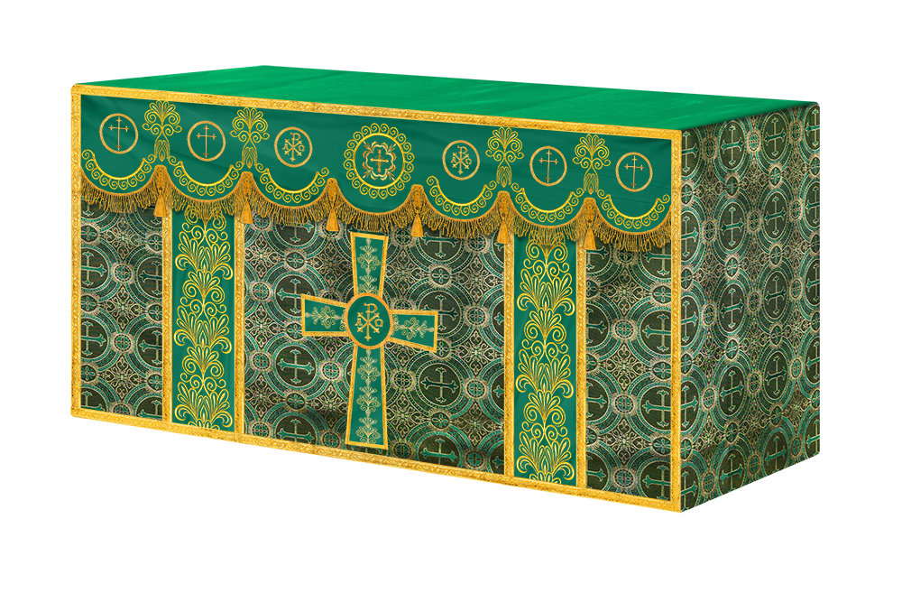Altar Cloth with Liturgical Motif