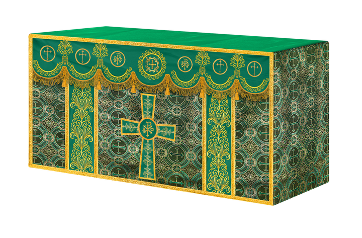 Altar Cloth with Liturgical Motif