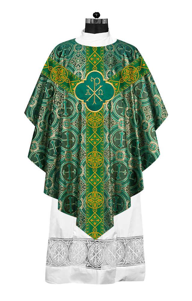 Ornate Liturgical Pugin Chasuble Vestment