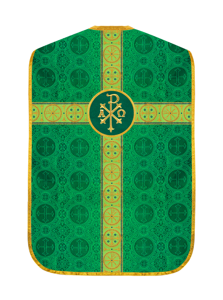 Roman Chasuble with Adorned Orphrey