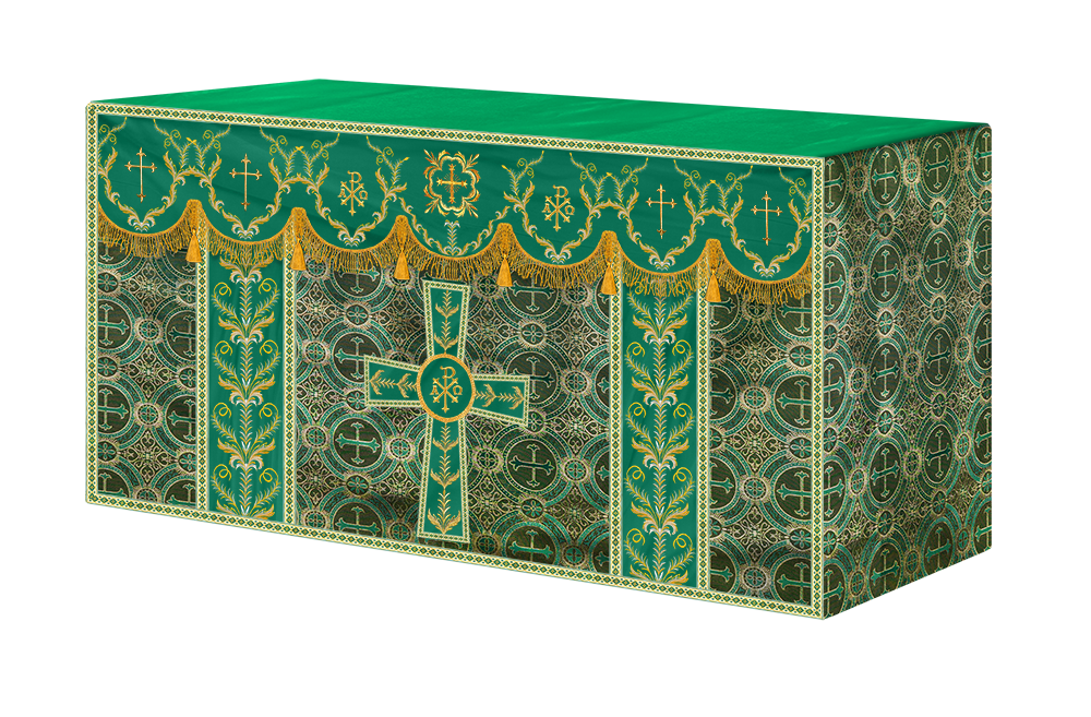 Church Altar Parament with Trims