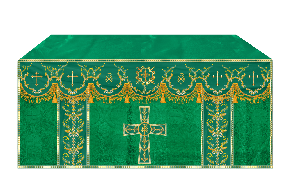 Church Altar Parament with Trims