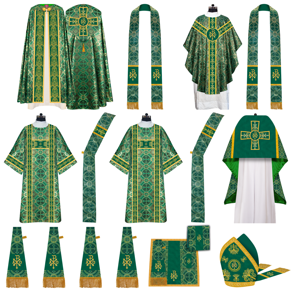 Gothic Highline Mass Set with Liturgical Motif