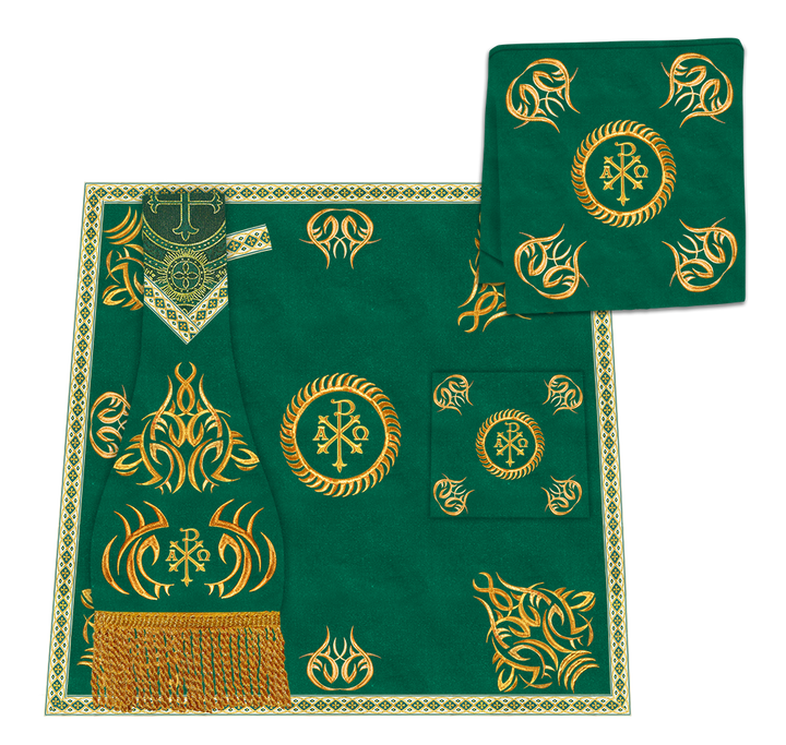 Gothic Cope Vestments With Liturgical Embroidery and Trims