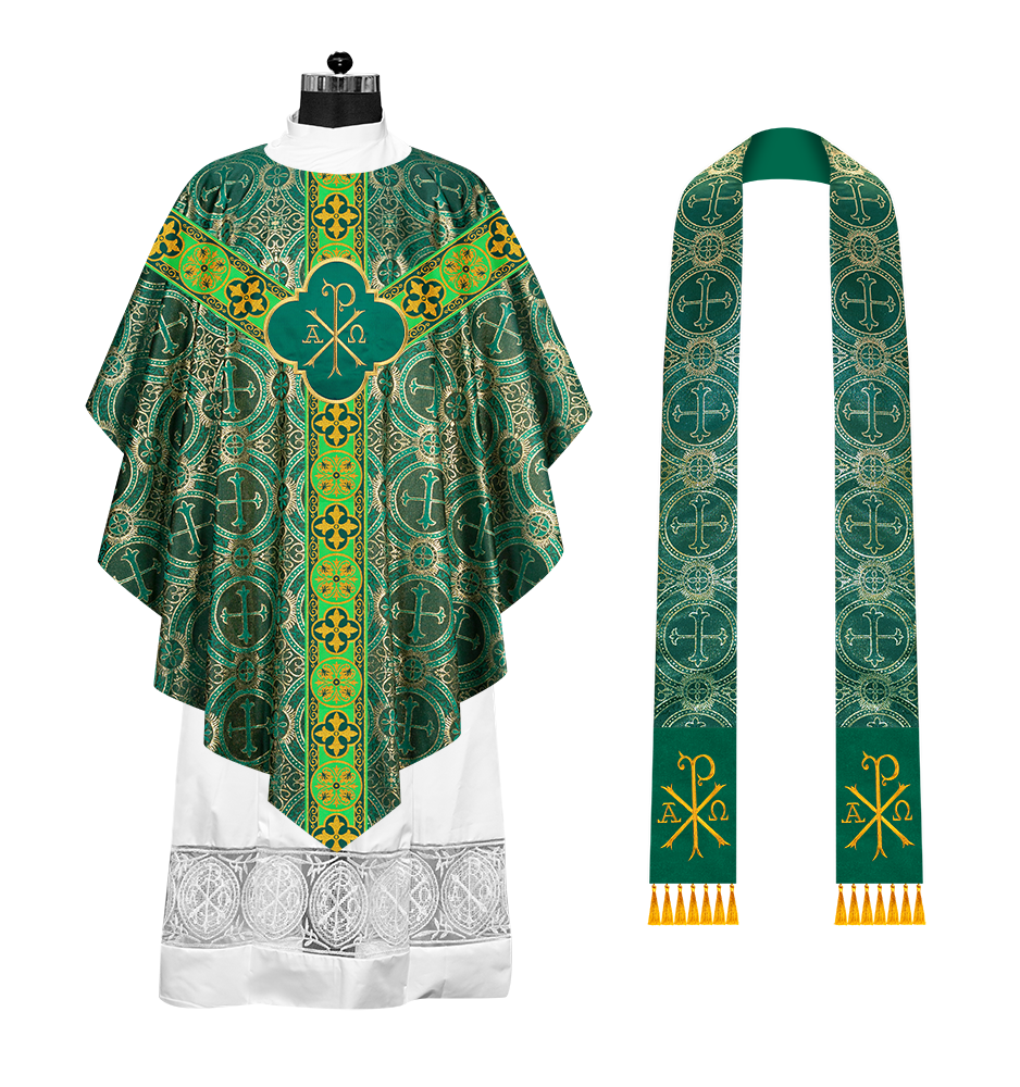 Traditional Liturgical Pugin Chasuble Vestments