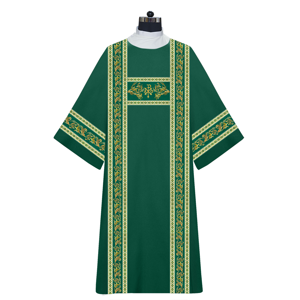 Dalmatics Vestments With Enhanced Embroidery