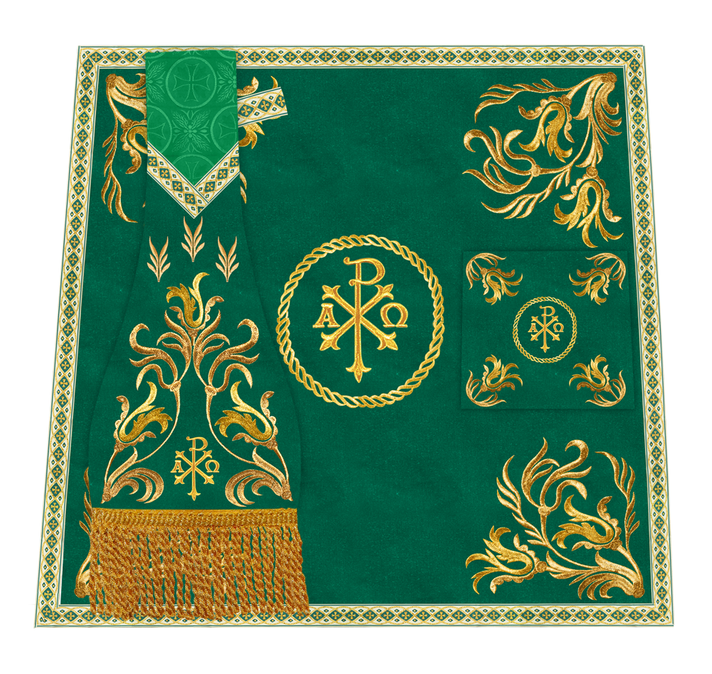 Mass Set with Intricate Embroidered Motif