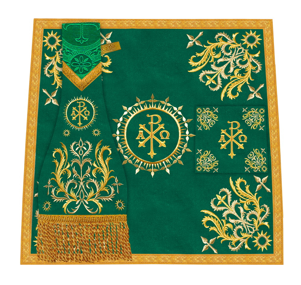 Roman Chasuble with matching stole