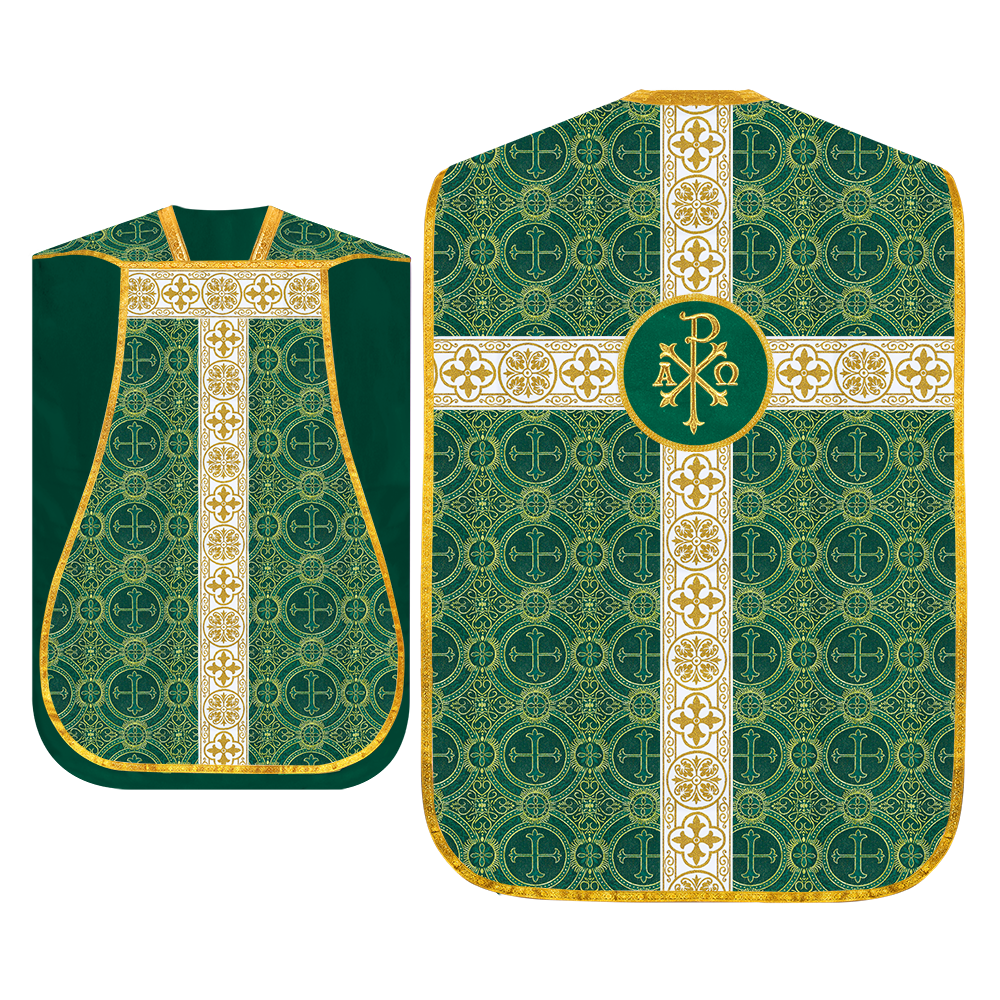 Roman Catholic Chasuble with Spiritual Motif