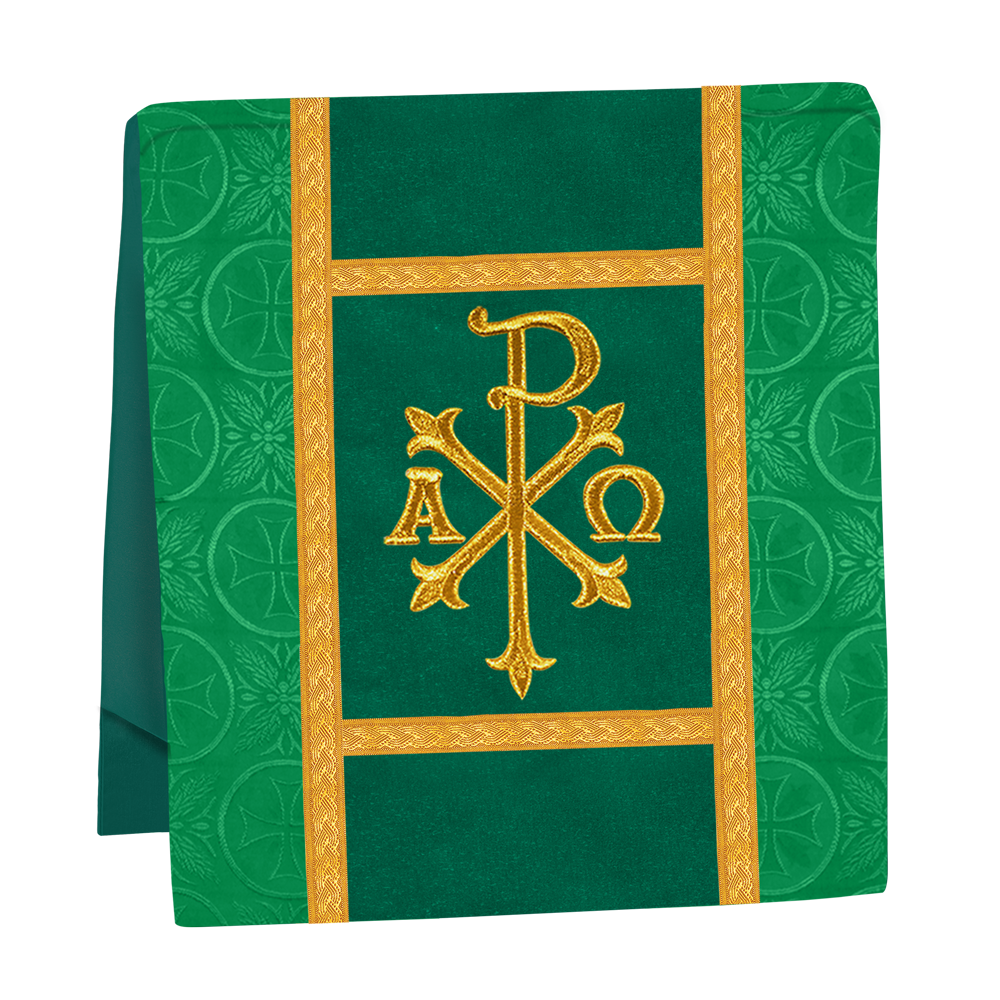 Handcrafted Altar Mass Set with Embroidered Motif