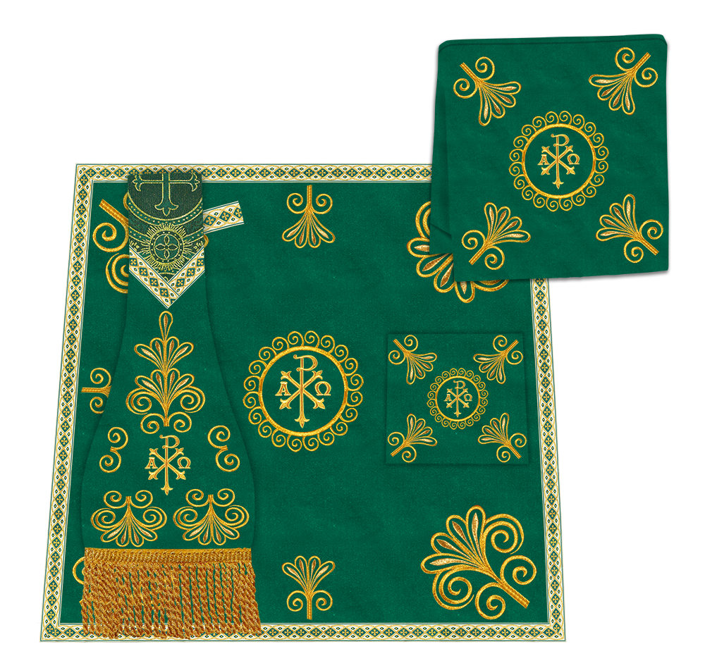 Spiritual Borromean Chasuble With Y Type Orphrey and Trims