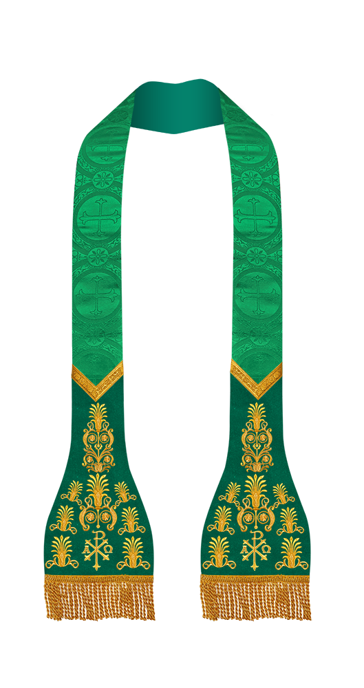 Roman Stole with embroidered motif