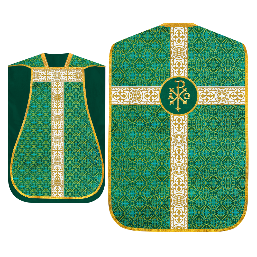 Roman Catholic Chasuble with Spiritual Motif