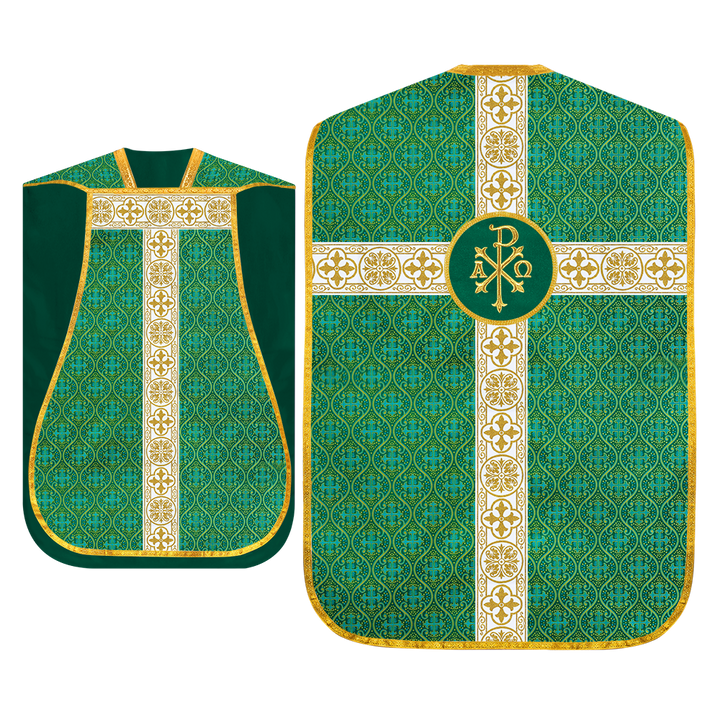 Roman Catholic Chasuble with Spiritual Motif