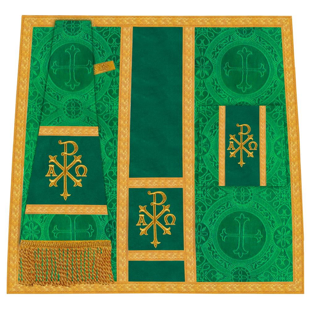 Roman chasuble with Motif and Trims