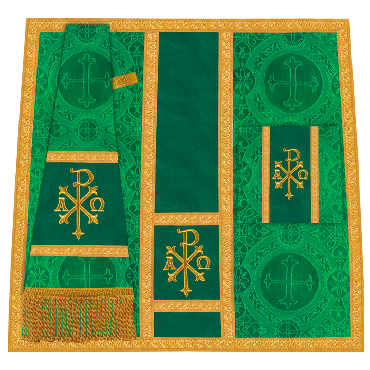 Roman chasuble with Motif and Trims