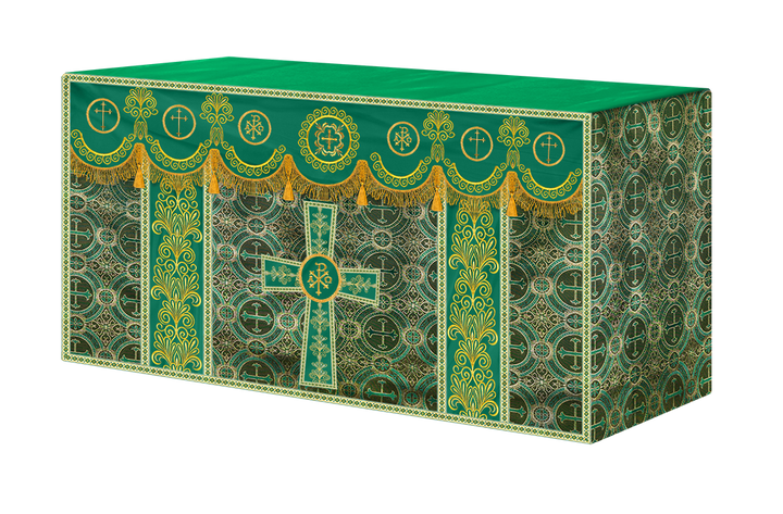 Altar Parament with Motif and Trims