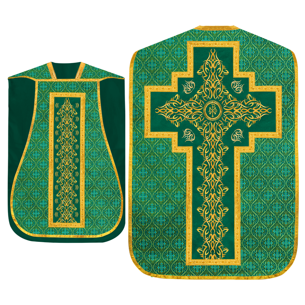 Fiddleback vestment with stole