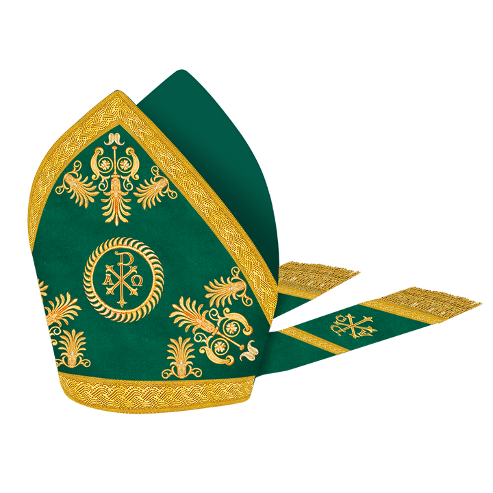 Catholic Mitre with embroidery