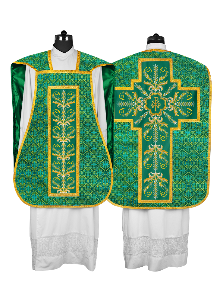 Roman Chasuble with liturgical motifs