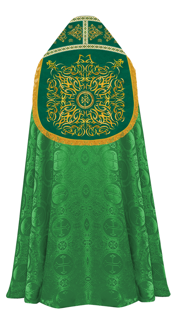 Traditional Embroidered Roman Cope Vestment