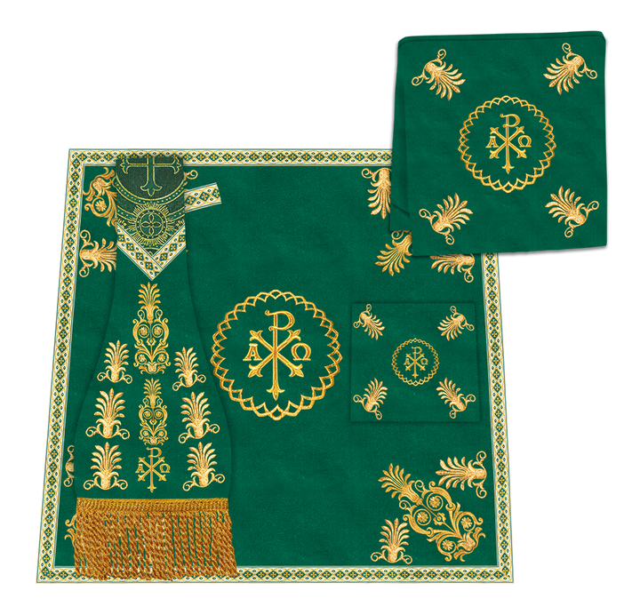 Borromean Chasuble Vestment With Detailed Braids and Trims
