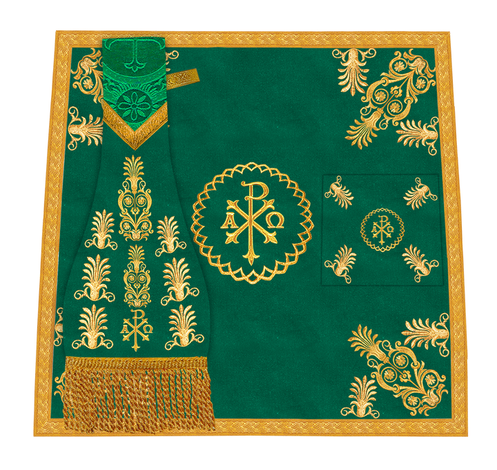 Mass set with solemn designs