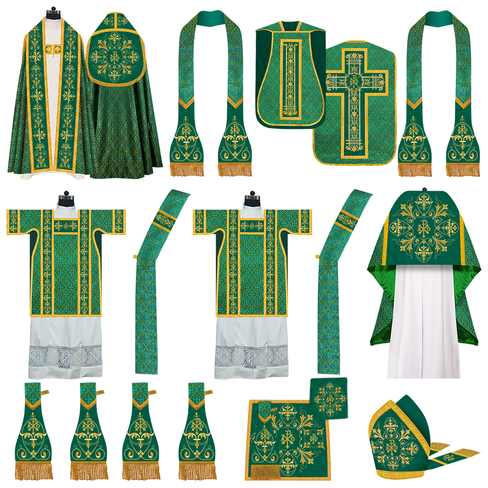 Roman Highline Mass Set with Embroidered Orphrey