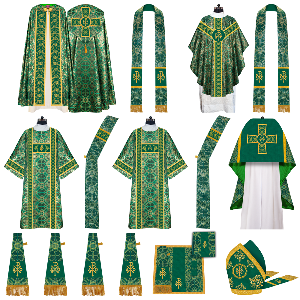 Gothic Highline Mass Set with Embroidered Orphrey