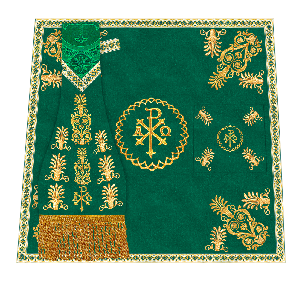 Embroidered Motif and Trims Mass set