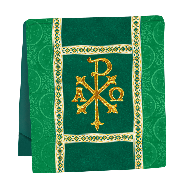 Traditional Altar Mass Set with  Embroidered Motifs