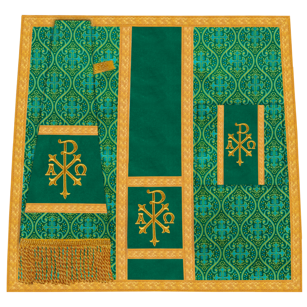 Roman chasuble with Motif and Trims