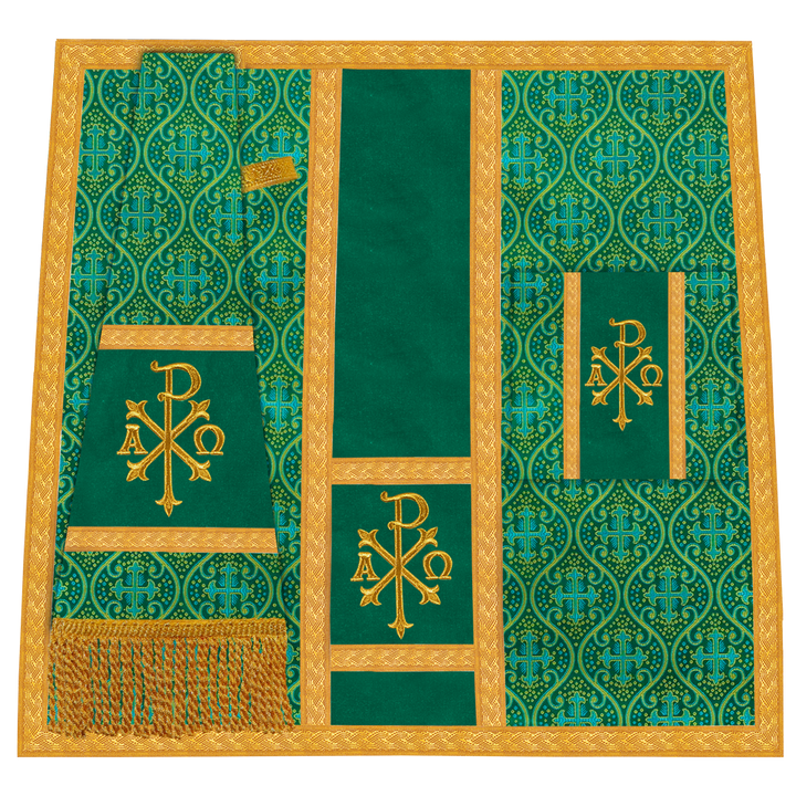 Roman chasuble with Motif and Trims