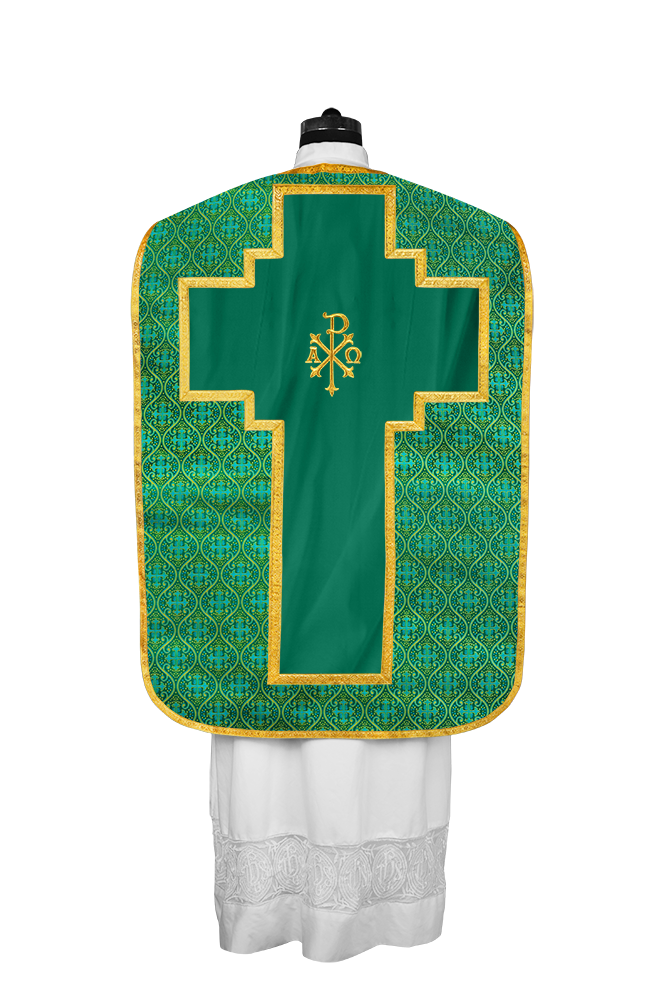 Fiddleback with spiritual motif