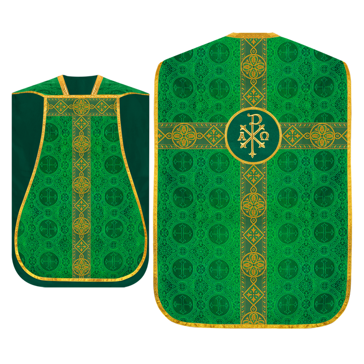 Embroidered Roman Chasuble Vestment