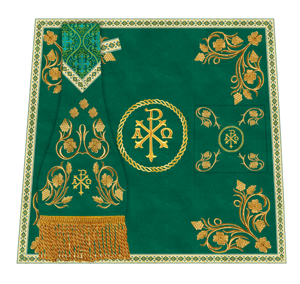 Grapes Embroidery Mass set with Motif