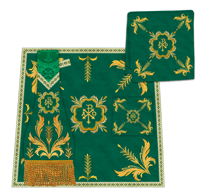 Monastic chasuble Vestments With Detailed braids and trims