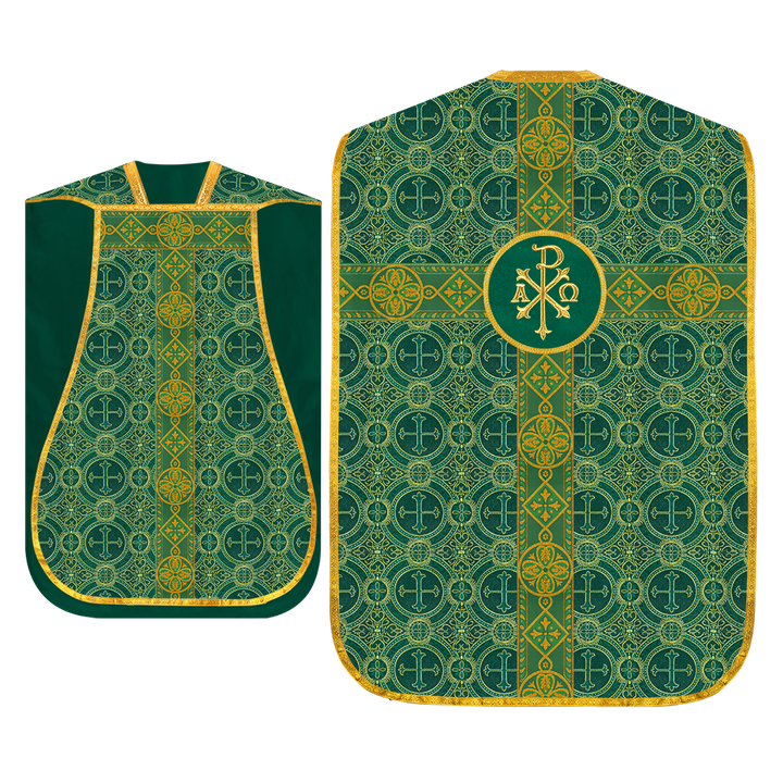 Embroidered Roman Chasuble Vestment