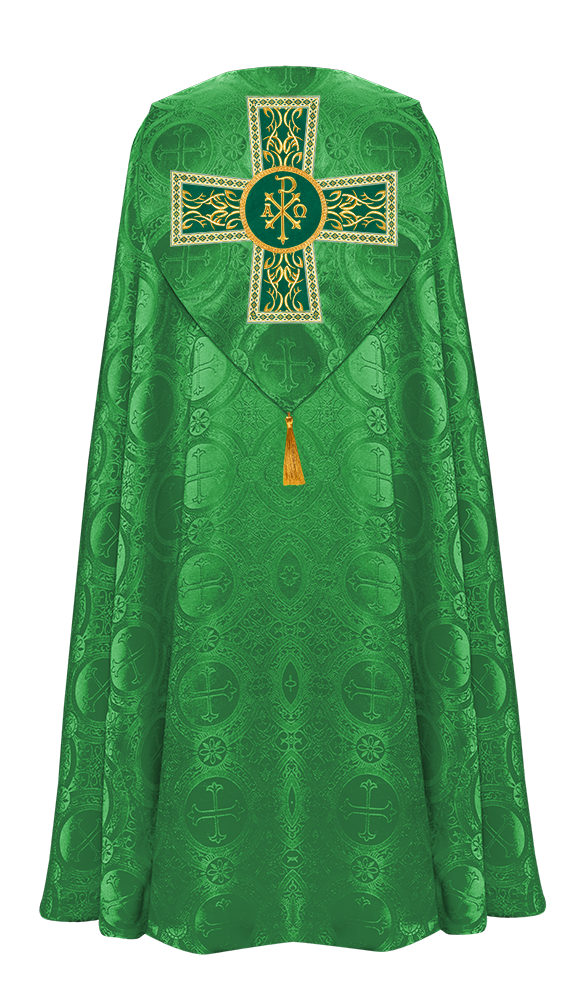 Gothic Cope Vestments With Liturgical Embroidery and Trims