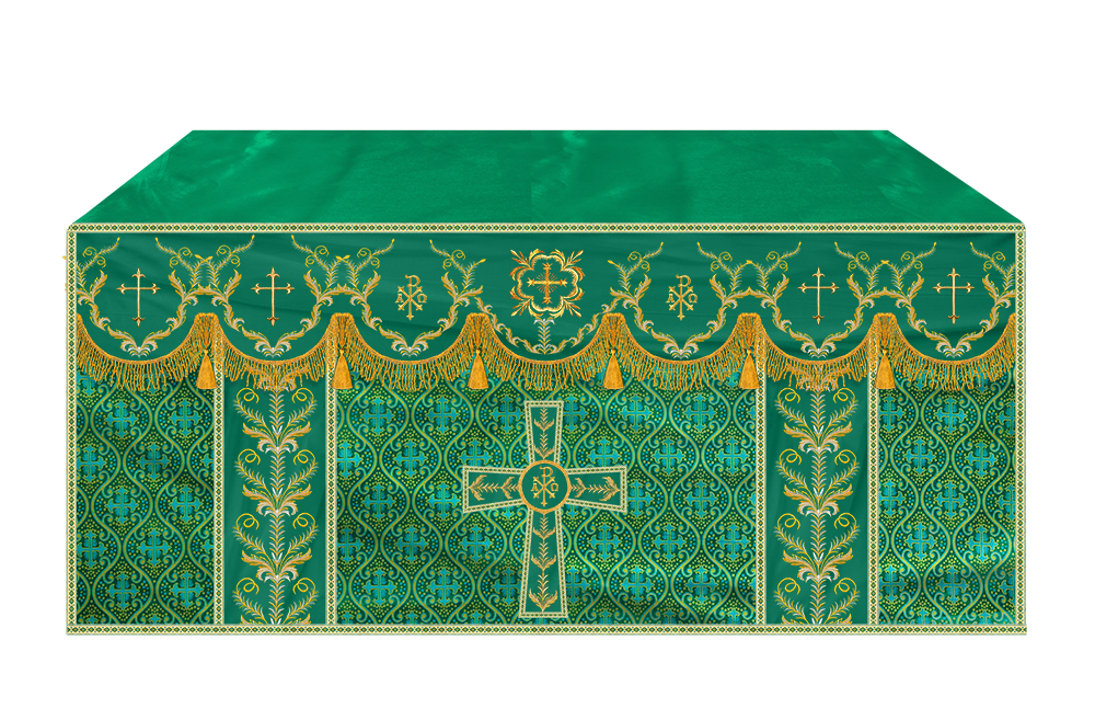 Church Altar Parament with Trims