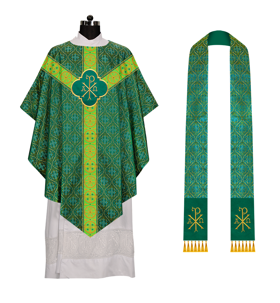 Exquisite Pugin chasuble with Orphrey