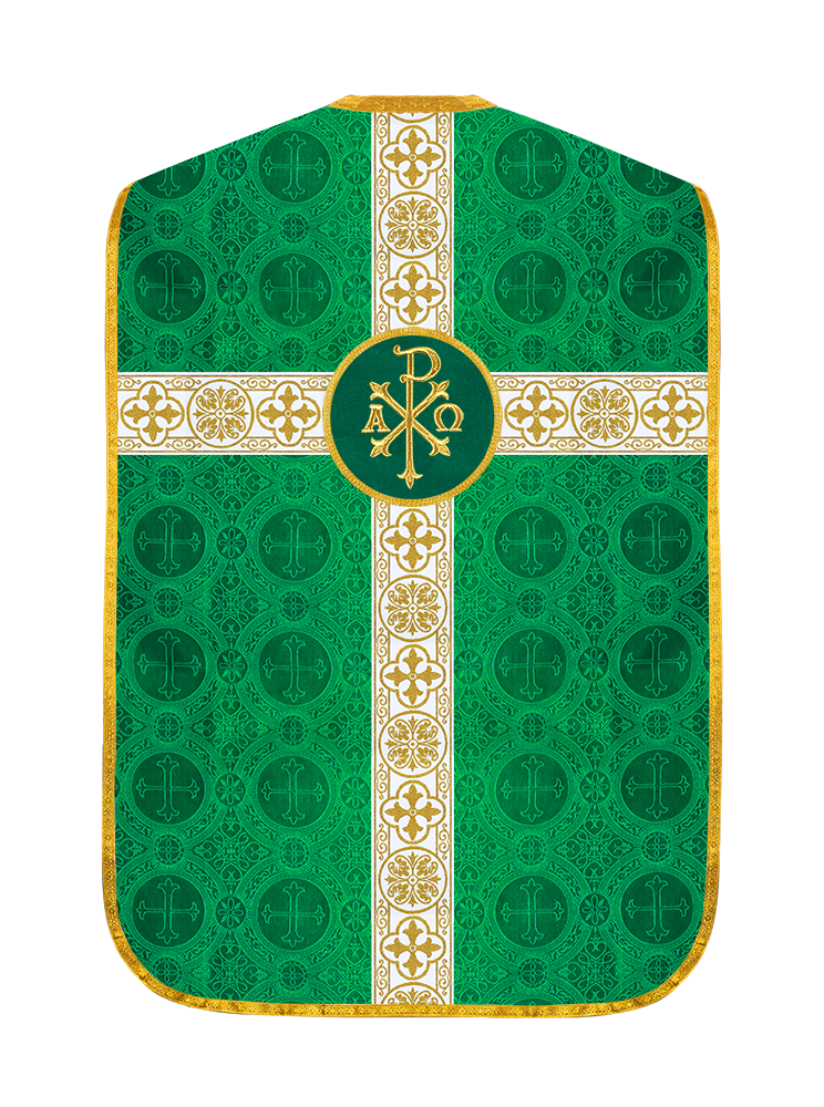 Roman Catholic Chasuble with Spiritual Motif