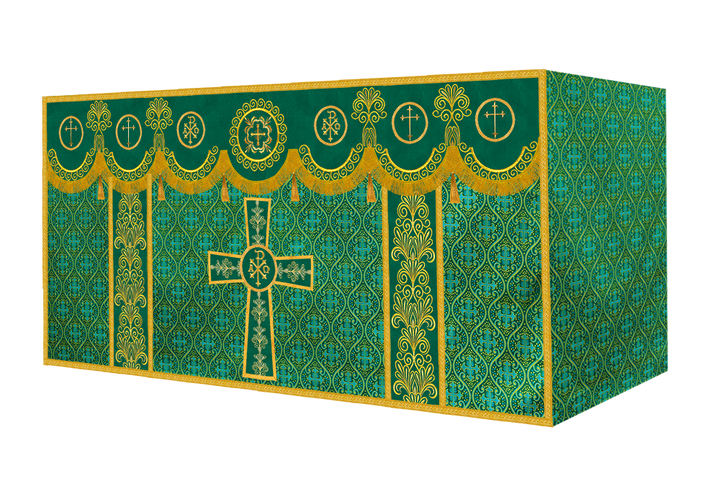 Altar Cloth with Liturgical Motif