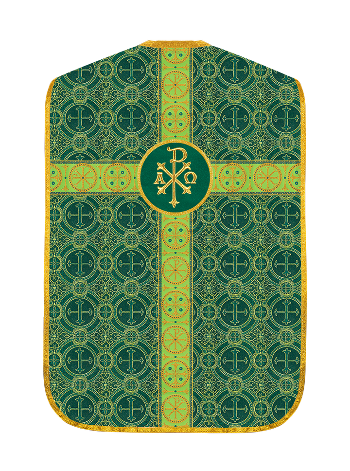 Roman Chasuble with Adorned Orphrey