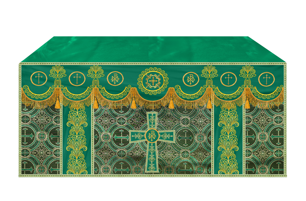 Altar Parament with Motif and Trims