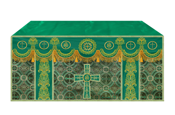 Altar Parament with Motif and Trims