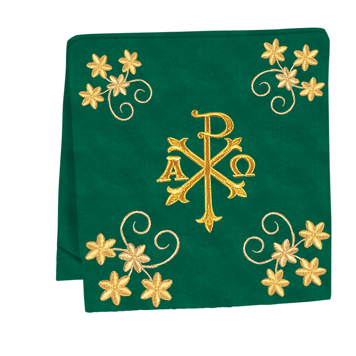 Borromean Chasuble Vestment Ornated With Floral Design and Trims