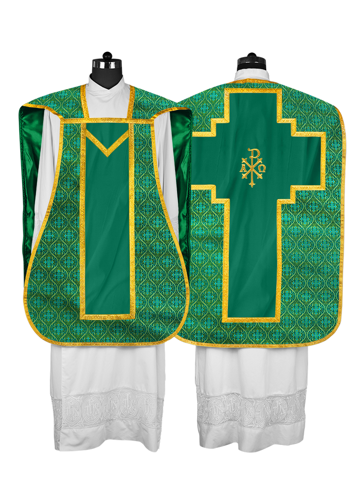 Fiddleback with spiritual motif