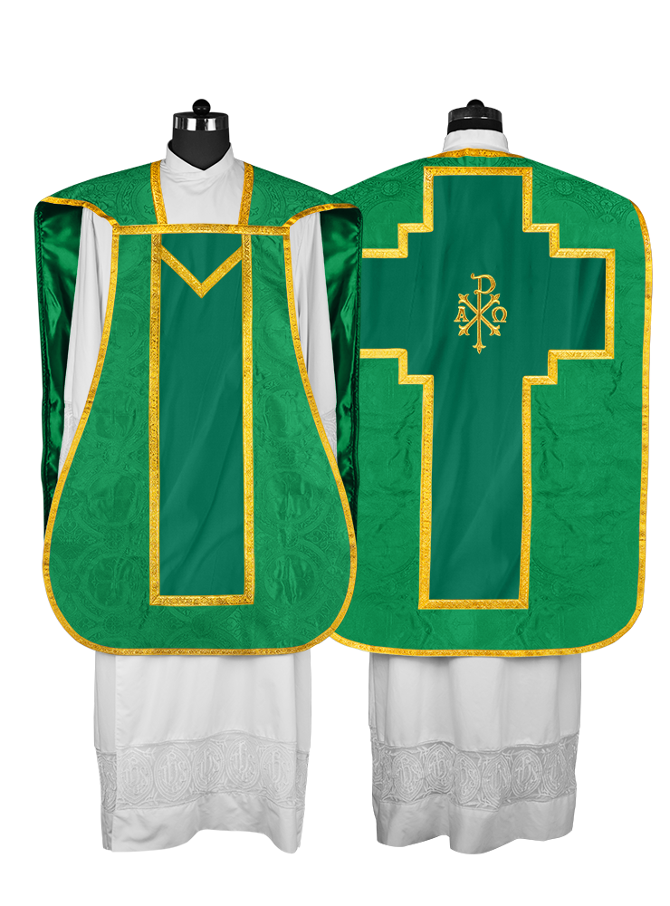 Fiddleback with spiritual motif